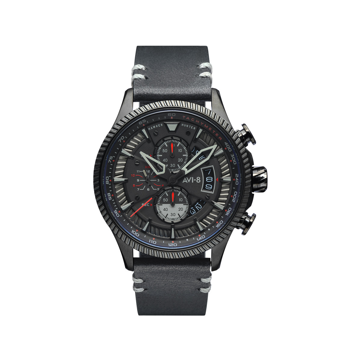 Montre AVI 8 HAWKER HUNTER Bracelet Cuir