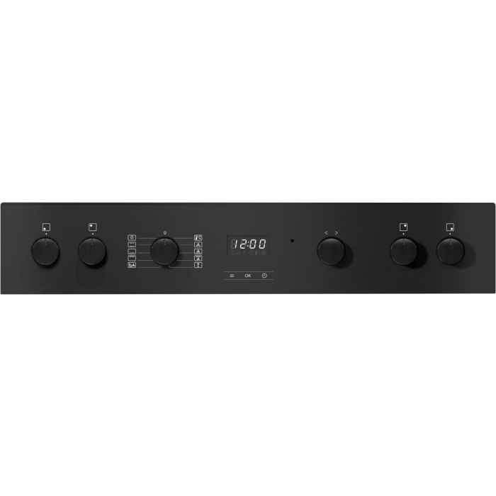 Miele Einbau-Herd H 2455 I Active Obsidianschwarz Edelstahl-Look