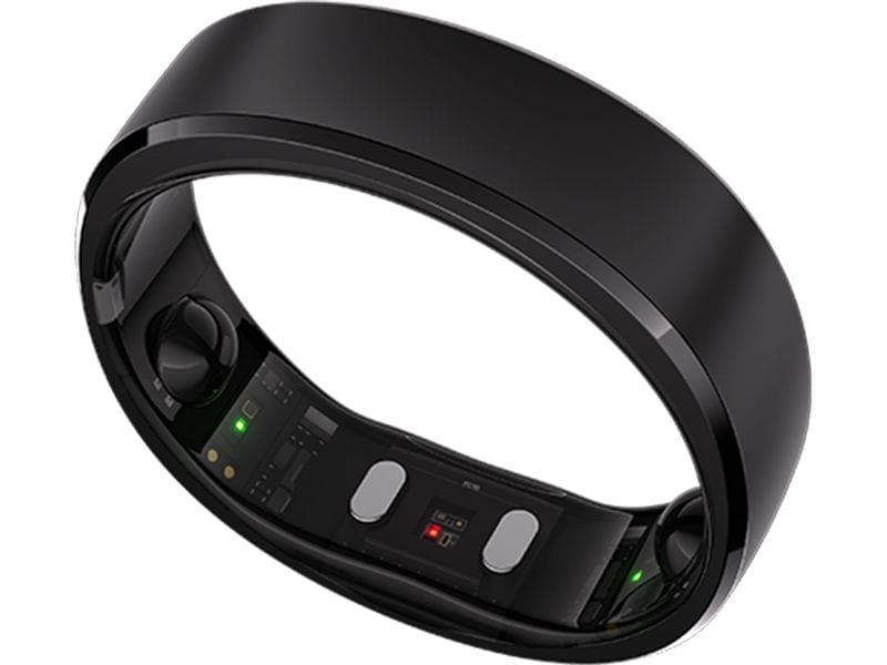 RingConn Smart Ring, Gen 2, Grösse 7, Midnight Black Gesundheitstracker