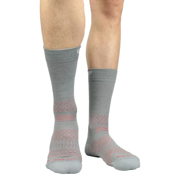 Chaussette de ski LA CHAUSSETTE DE FRANCE APPALACHE NORDIC GRIS/ROUGE