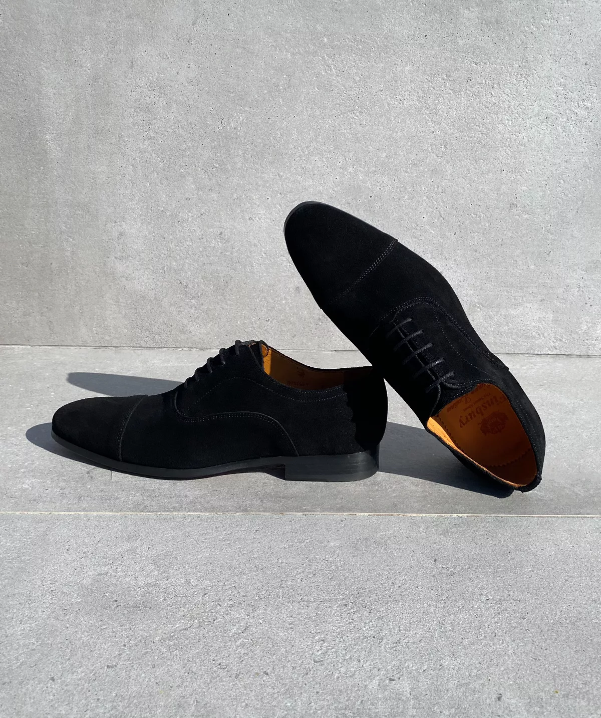 Richelieu WHITNEY Veau Velours Noir