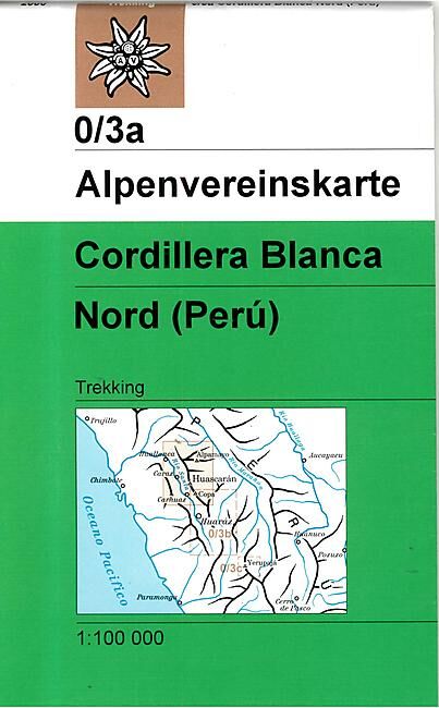ALPENVEREIN - 0 3A CORDILLERA BLANCA NORD 1 100 000