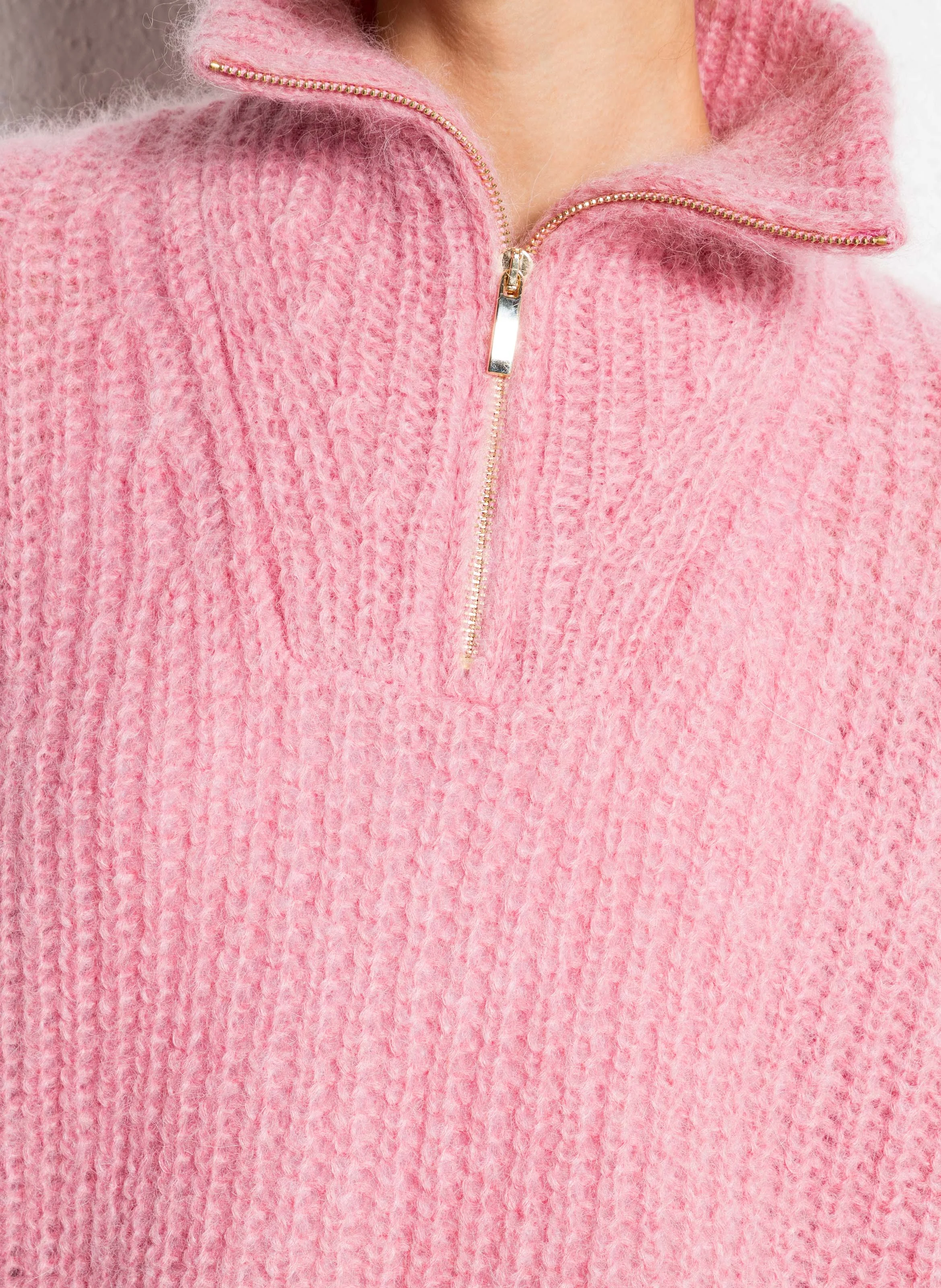 BELTANE - Pull ample en alpaga mélangé | Multicolore
