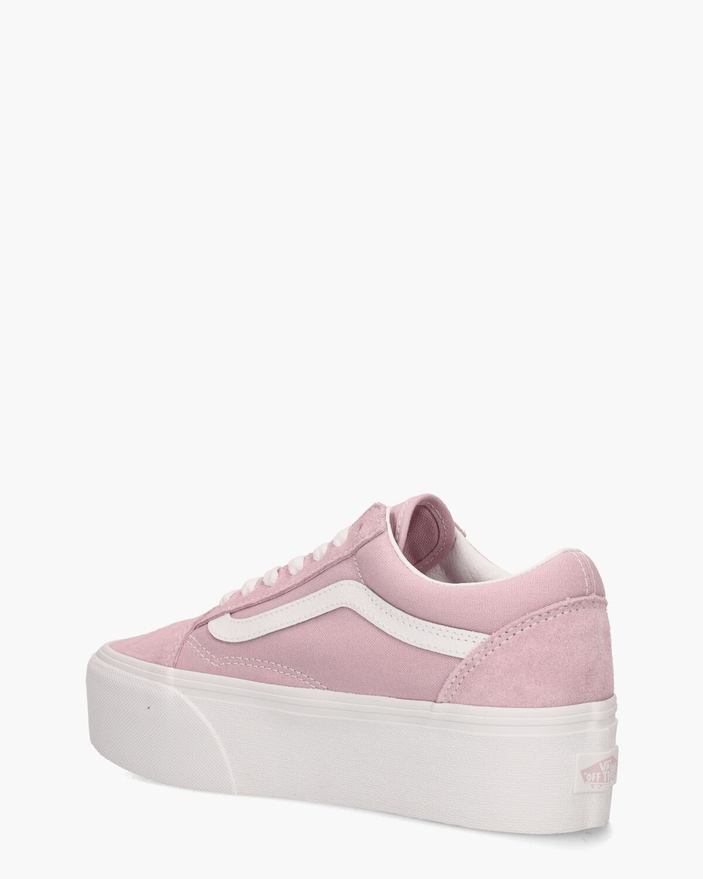 Vans Old Skool Stackform Lichtroze Damessneakers