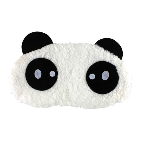 Uskyldig Panda, Fluffy Sovemaske for reiser og avslapping