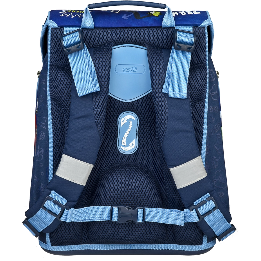 Scooli EasyFit Schulranzen - Set Avengers