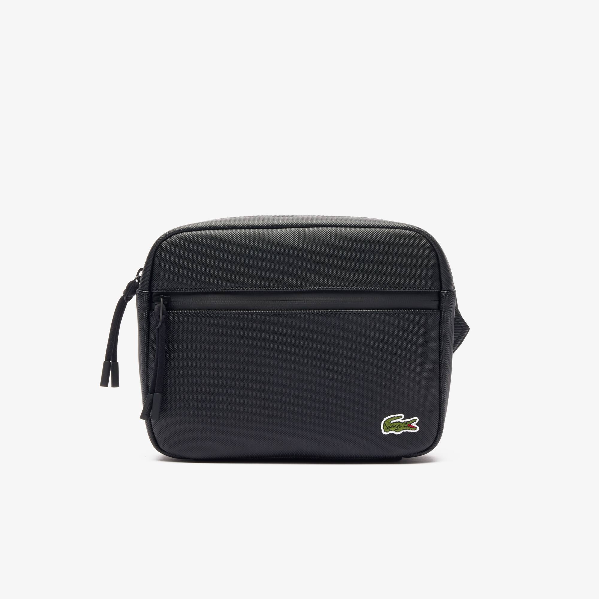 Herren Reportertasche mit Außentasche Umhängetaschen & Gürteltaschen - Schwarz - Lacoste - Herren
