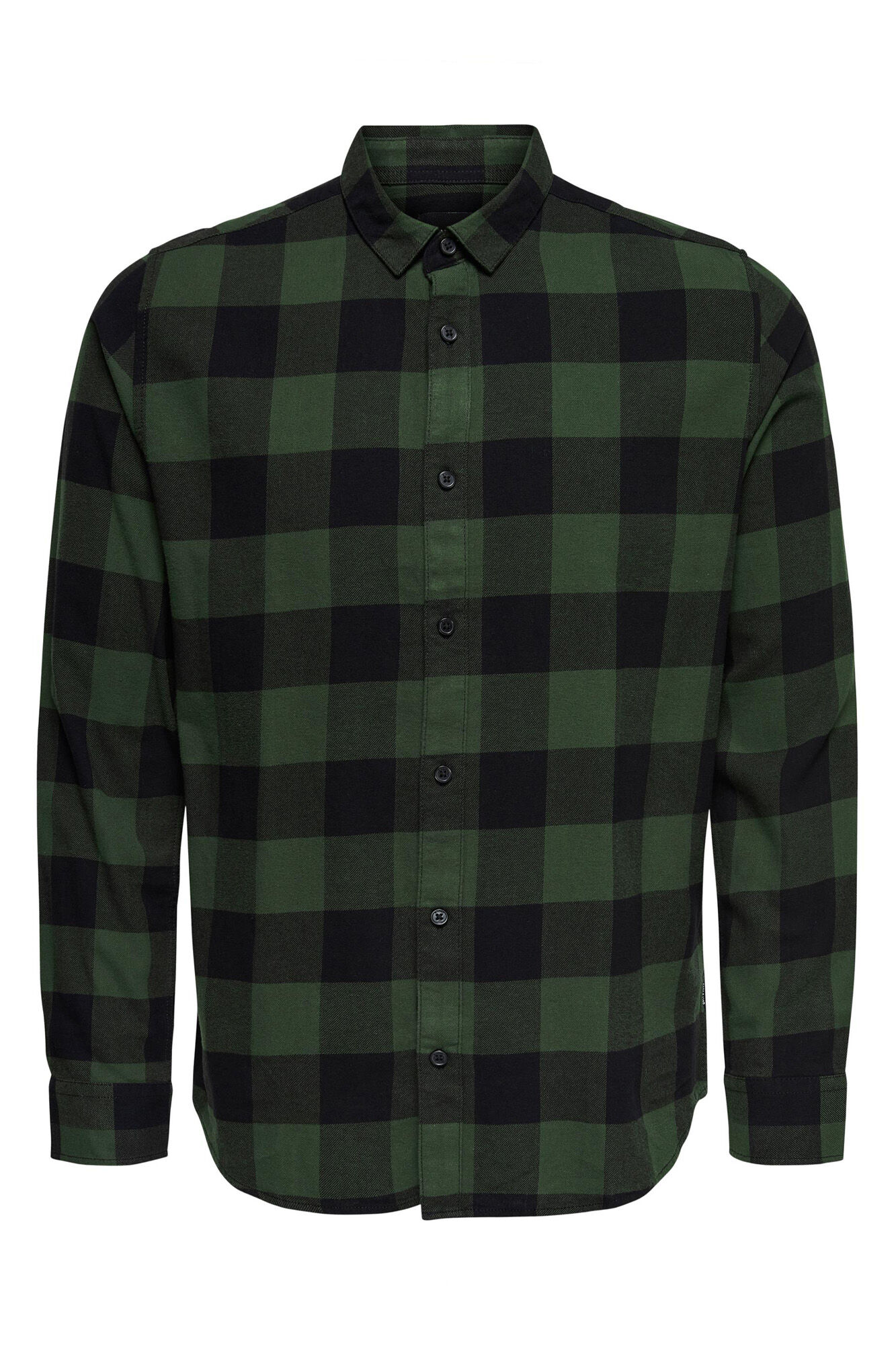 Camisa com estampa xadrez