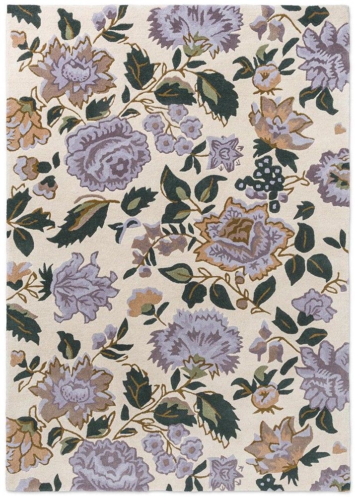 Vloerkleed Heather Purple Wendling Floral