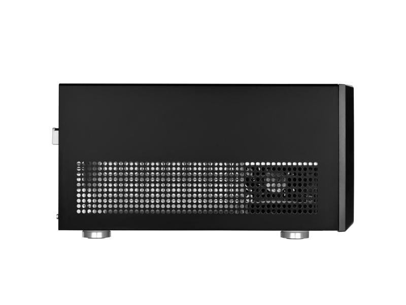 SilverStone PC-Gehäuse SST-SG11B Übersichtlich konzipiertes SFF-Gehäuse mit modernisiertem Layout