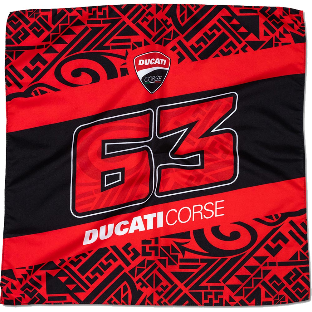 ducati - Bandana Bagnaia Noir / Rouge