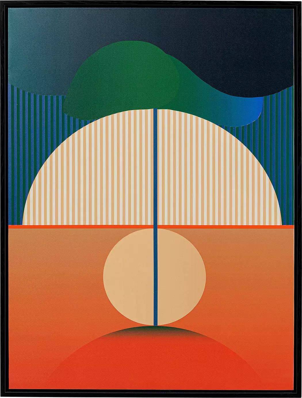 Wandbild 75 x 100 cm Sunrise 55426