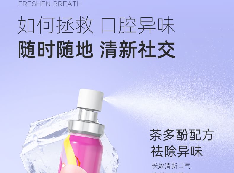 BOP - Theeverfrissende Mondspray Loopy Limited Edition - 2 Soorten