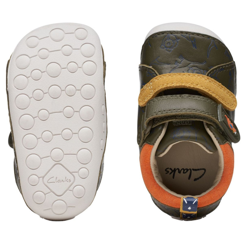 Clarks Clarks Tiny Rex Kaki