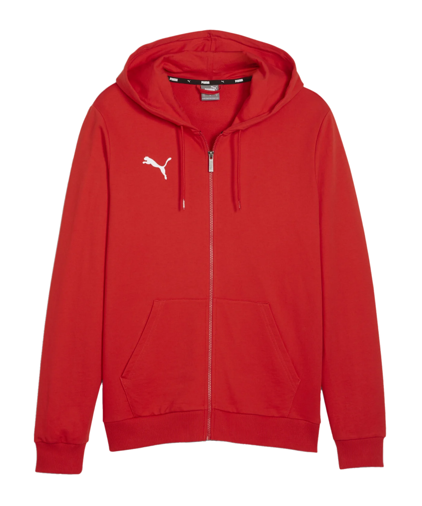 PUMA teamGOAL Casuals Kapuzenjacke Rot F01