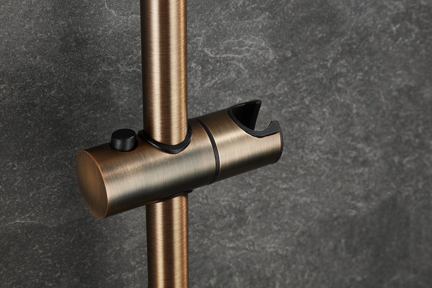 Saniclear Plus douche glijstang 60cm verouderd messing