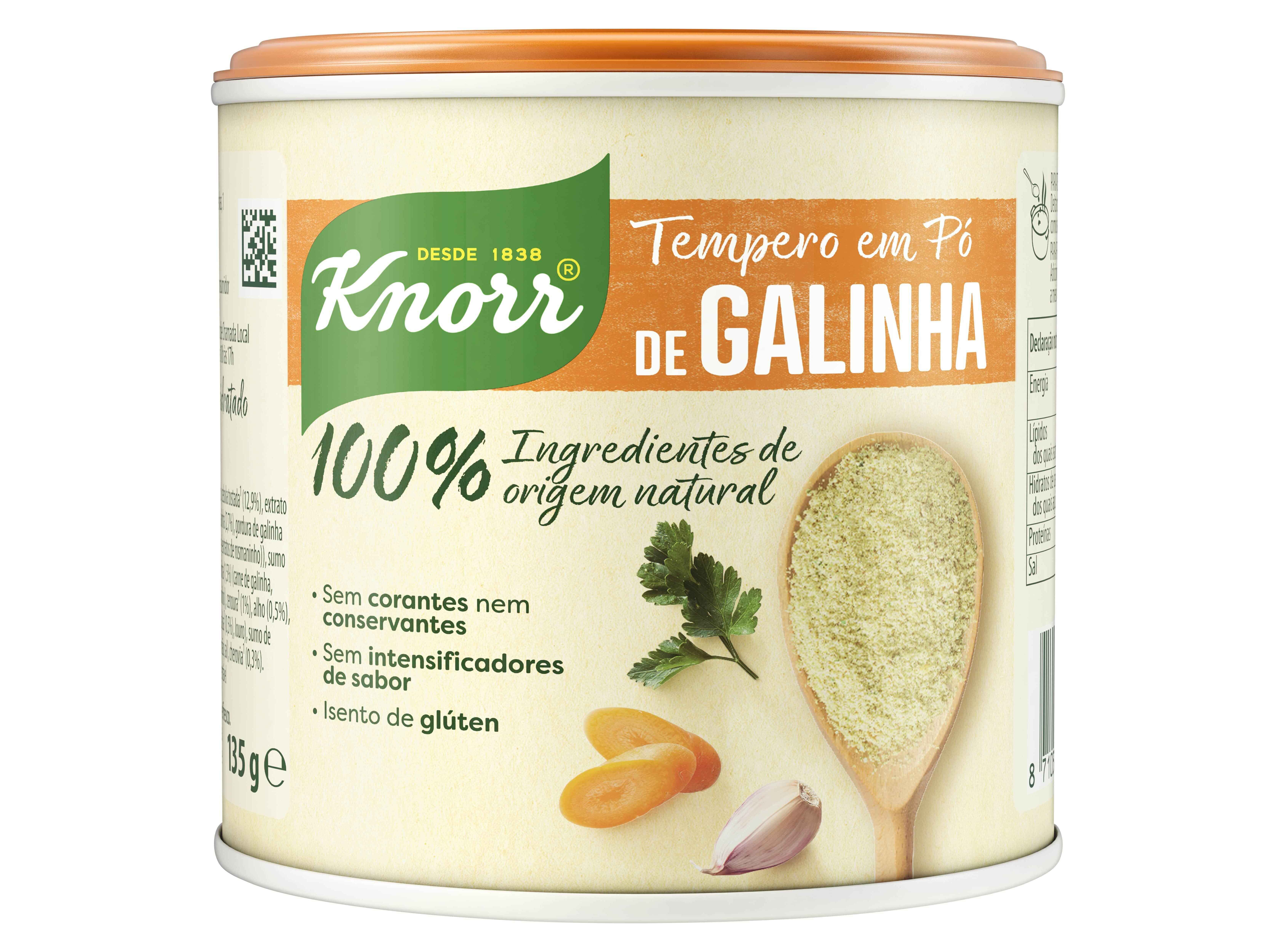 TEMPERO KNORR 100% GALINHA 135G