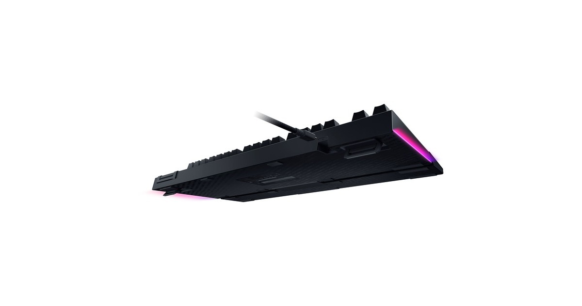 RazerBlackWidow V4, gaming toetsenbord  (Zwart, US lay-out, Razer Yellow, RGB leds, Doubleshot ABS)