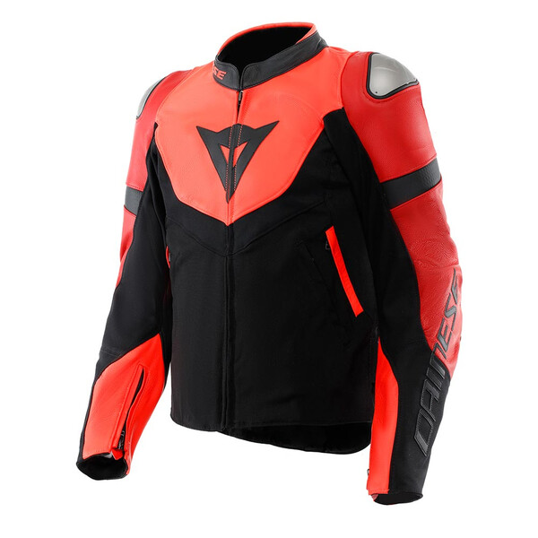 Dainese - Blouson Iperattiva Rouge fluo / Noir