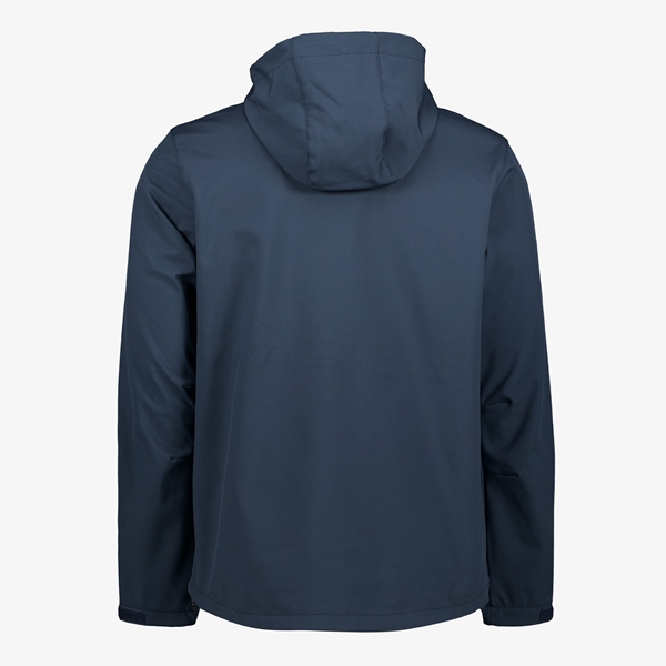 Mountain Peak heren softshell jas blauw