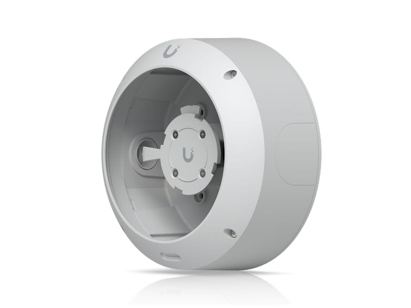 Ubiquiti AI 360 Junction Box Weiss 1 Stück Eine tamperresistente Anschlussdose für den AI 360, die die Montagebeständigkeit, Ästhetik und Wartungsfreundlichkeit verbessert