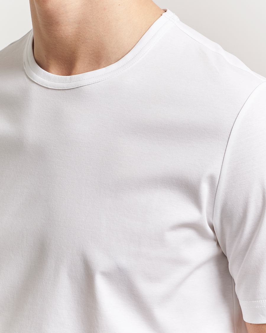 Tiger of Sweden Olaf Mercerized Cotton T-Shirt Pure White