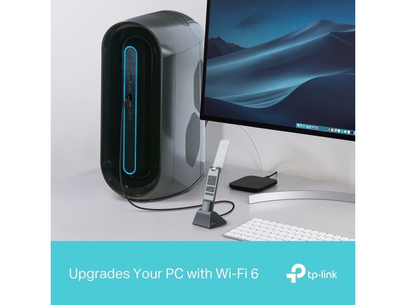 TP-Link WLAN-AX USB-Adapter Archer TX50UH AX3000 Drahtloser USB-Adapter mit hoher Verstärkung