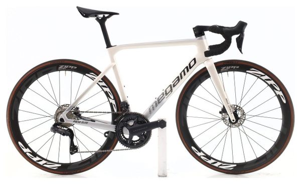 Produit reconditionné · Megamo Pulse Elite Carbone Di2 12V · Blanc / Vélo de route / Megamo | Très bon état