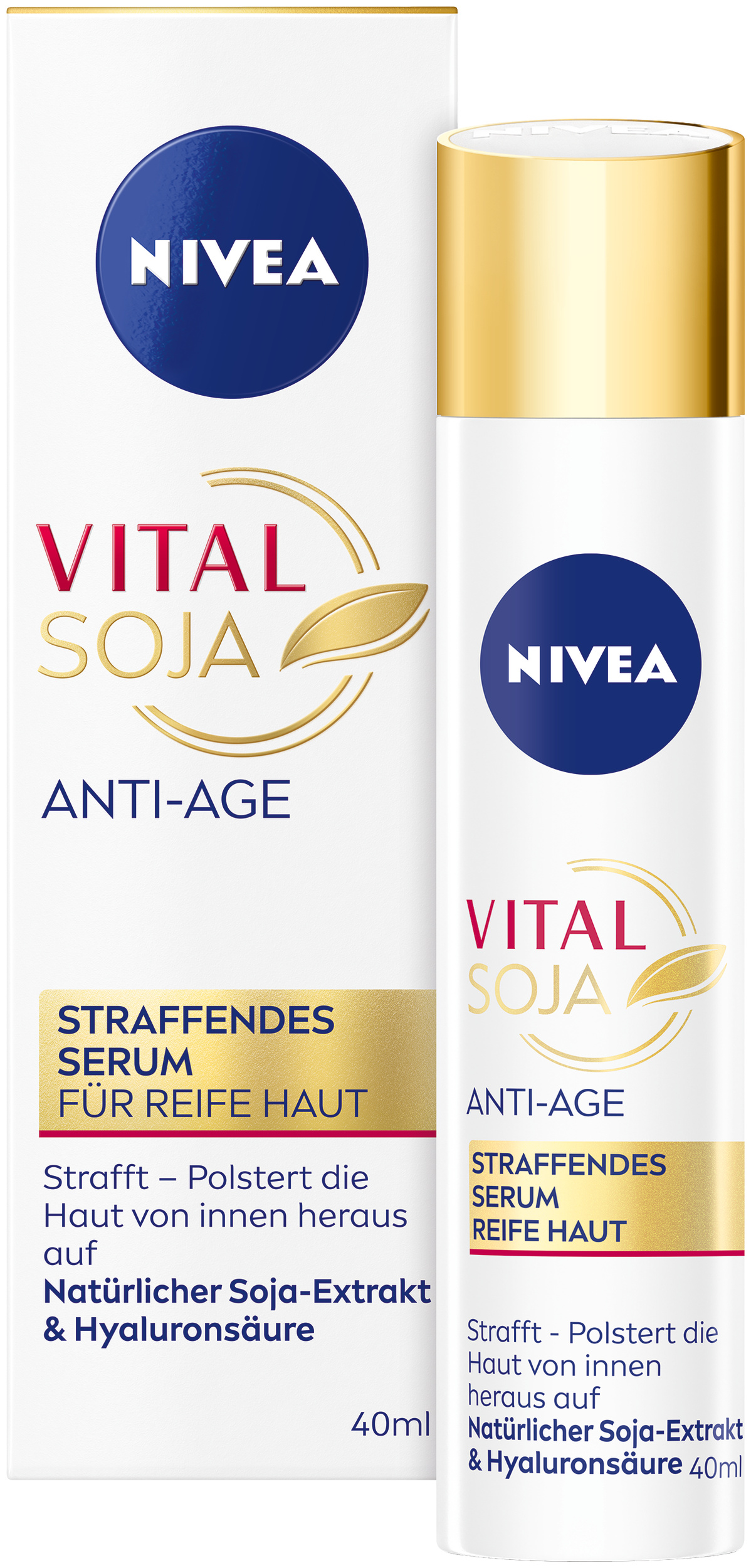 Nivea Vital Soja Anti-Age Serum straffend Disp 40 ml