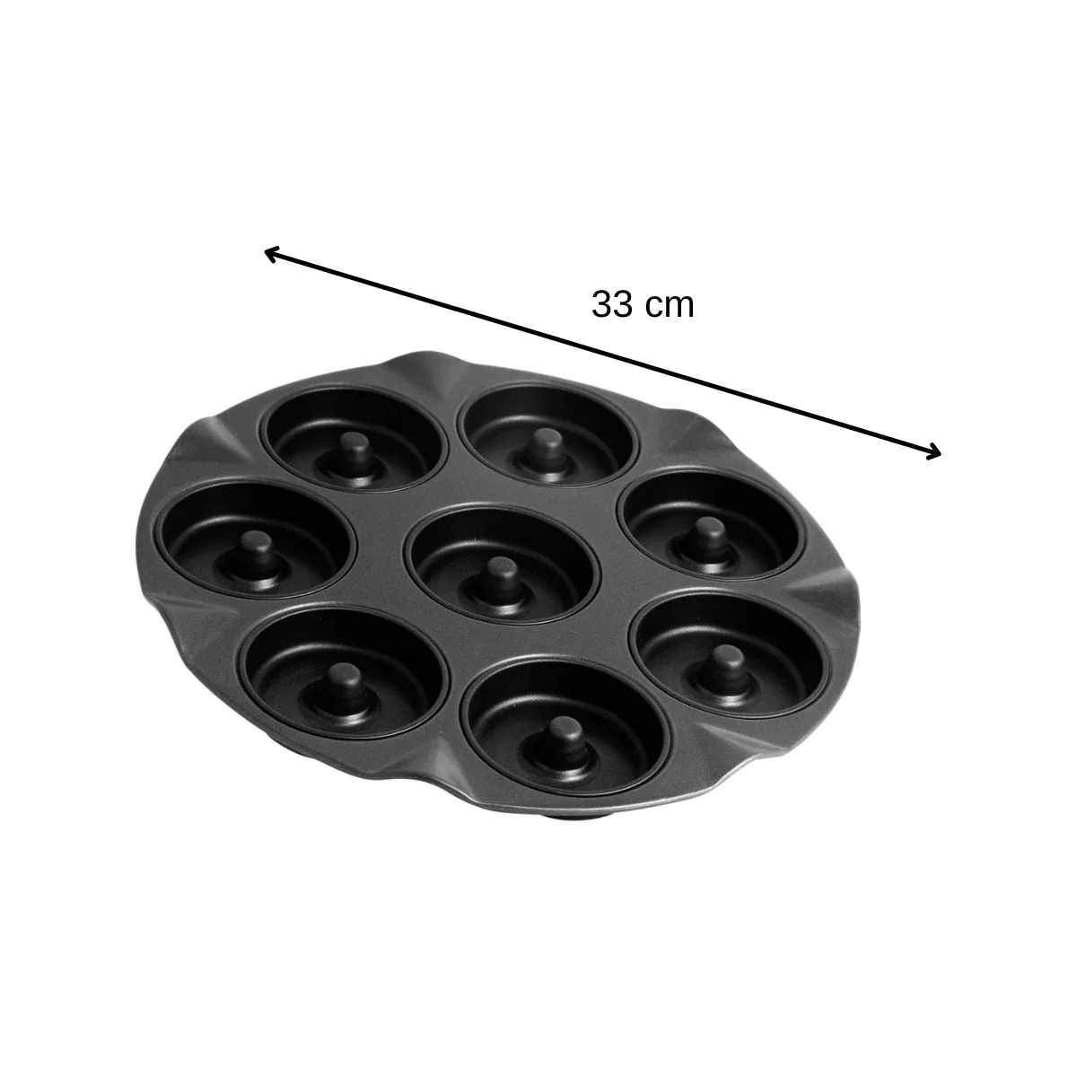 Moule pour 8 beignets au four Black Metallic Zenker
