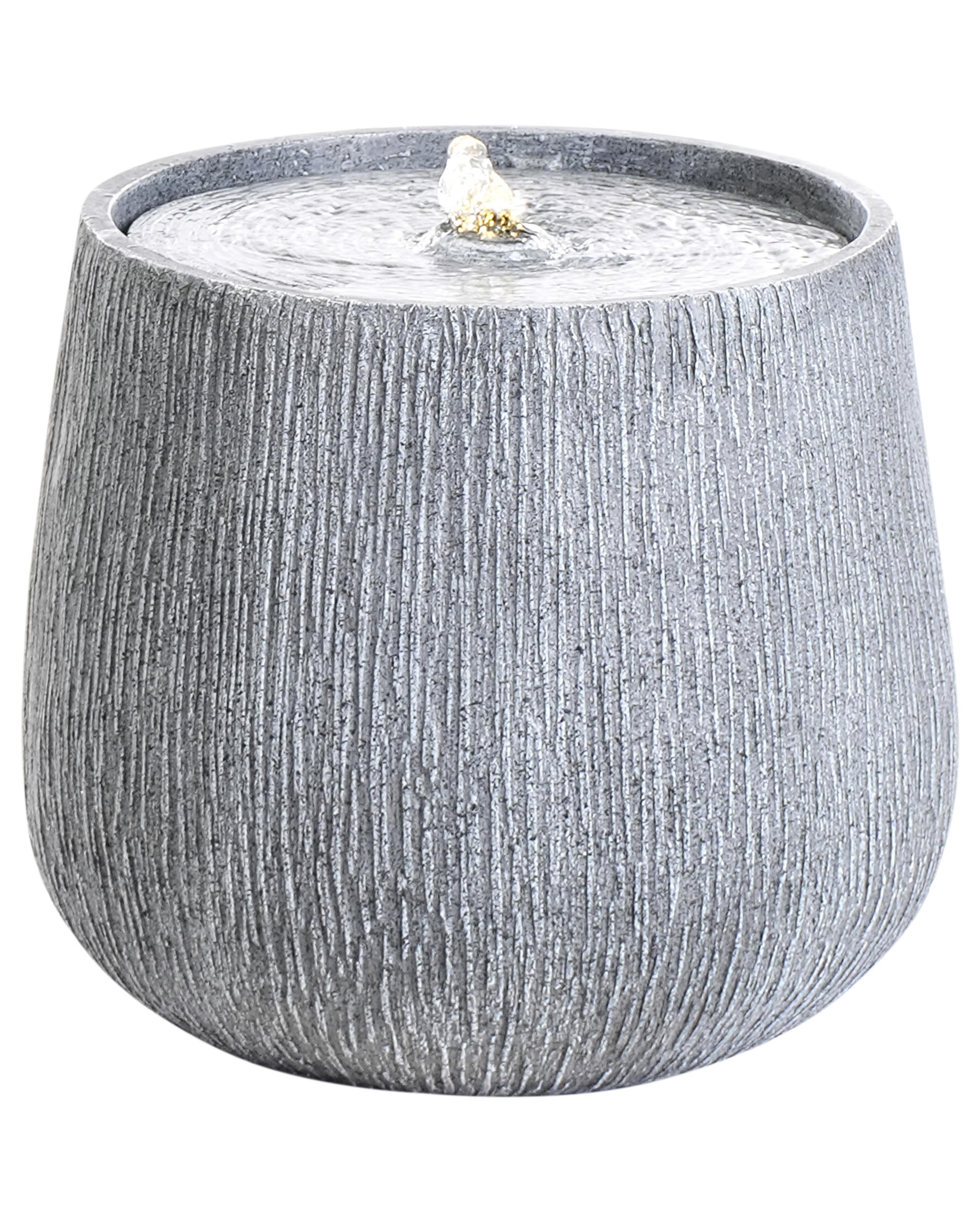 Tuinfontein LED CASCATA Grijs