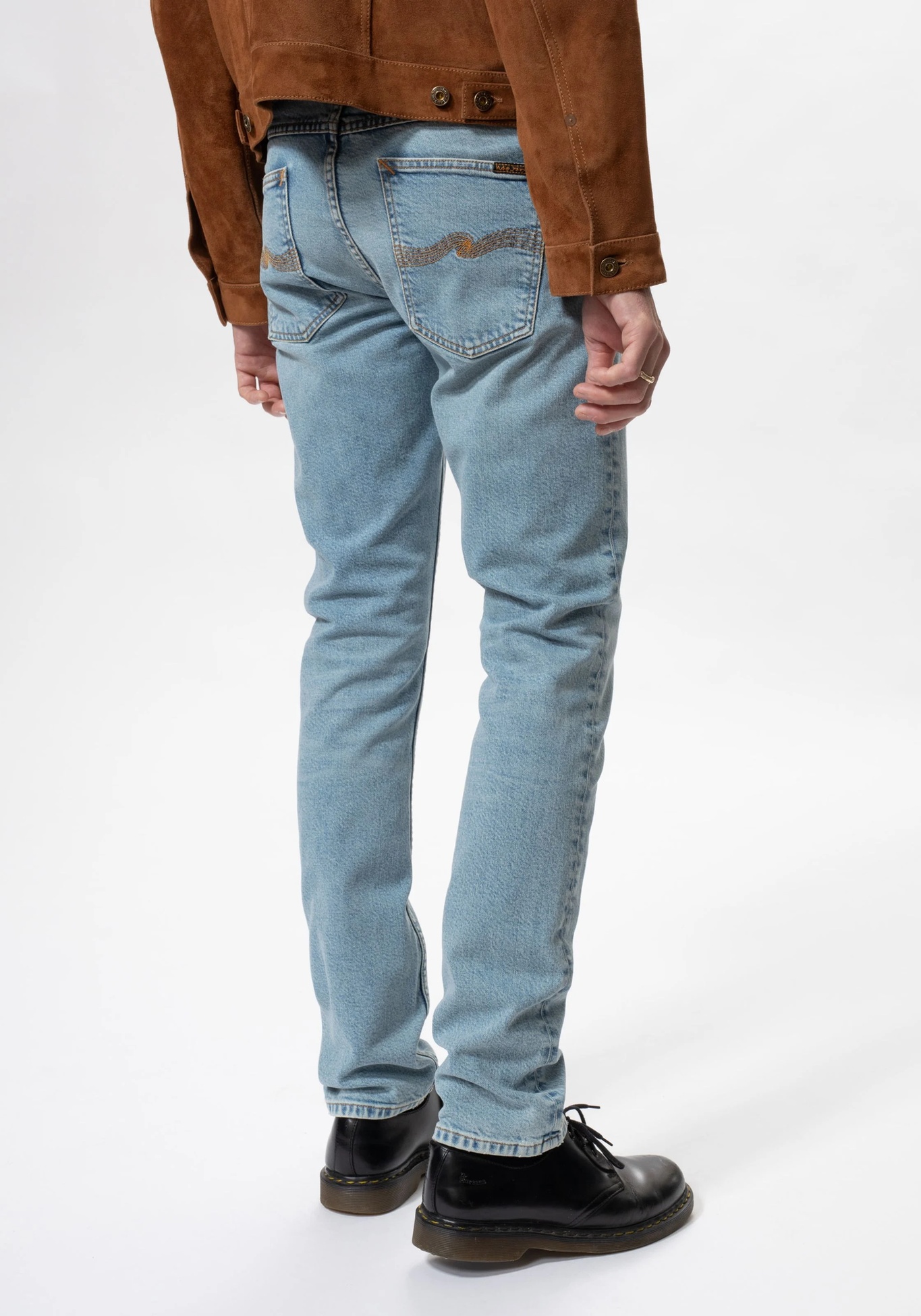 Nudie Jeans Jeans Lean Dean Blue Noise
