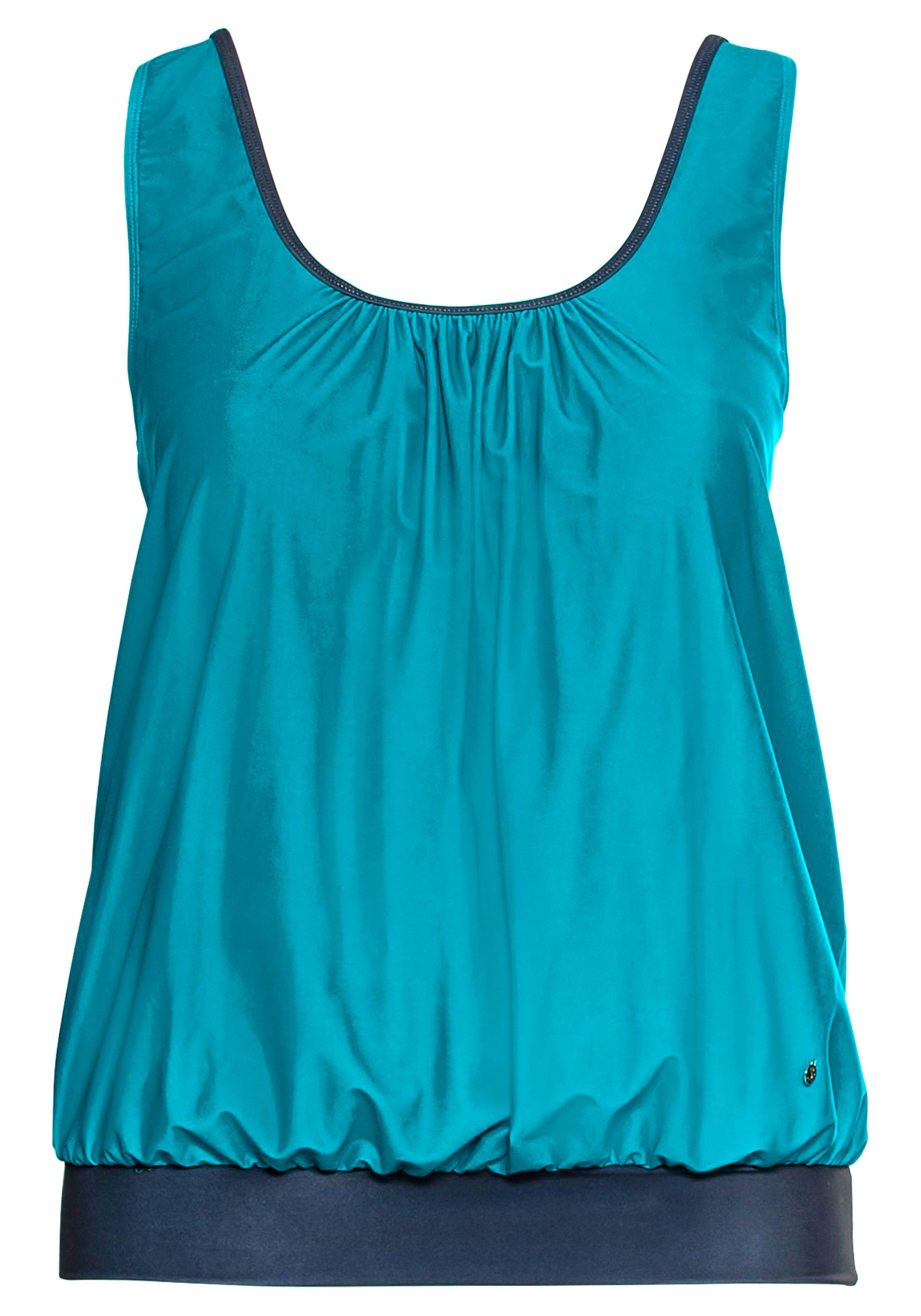 Tankini-Oberteil in Oversized-Form, elastischer Bund