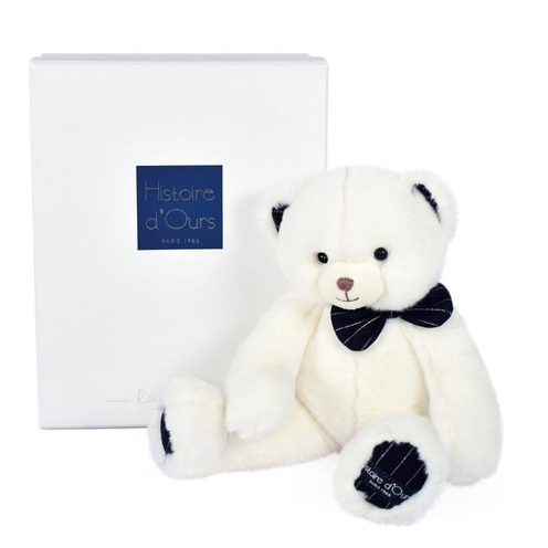 Preppy Chic Ours Ivoire 30 cm - HISTOIRE D'OURS