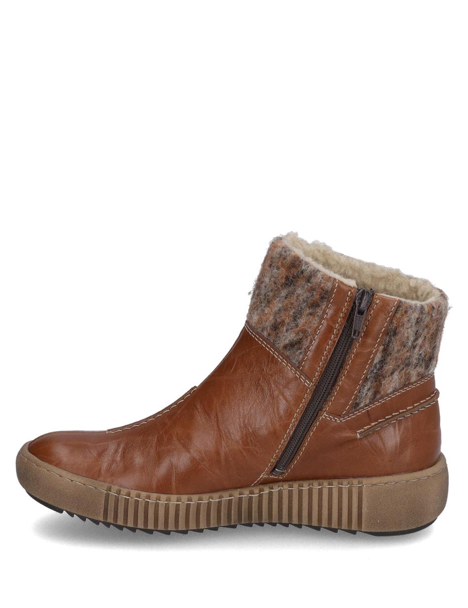 Stiefelette Maren 22, brandy-kombi