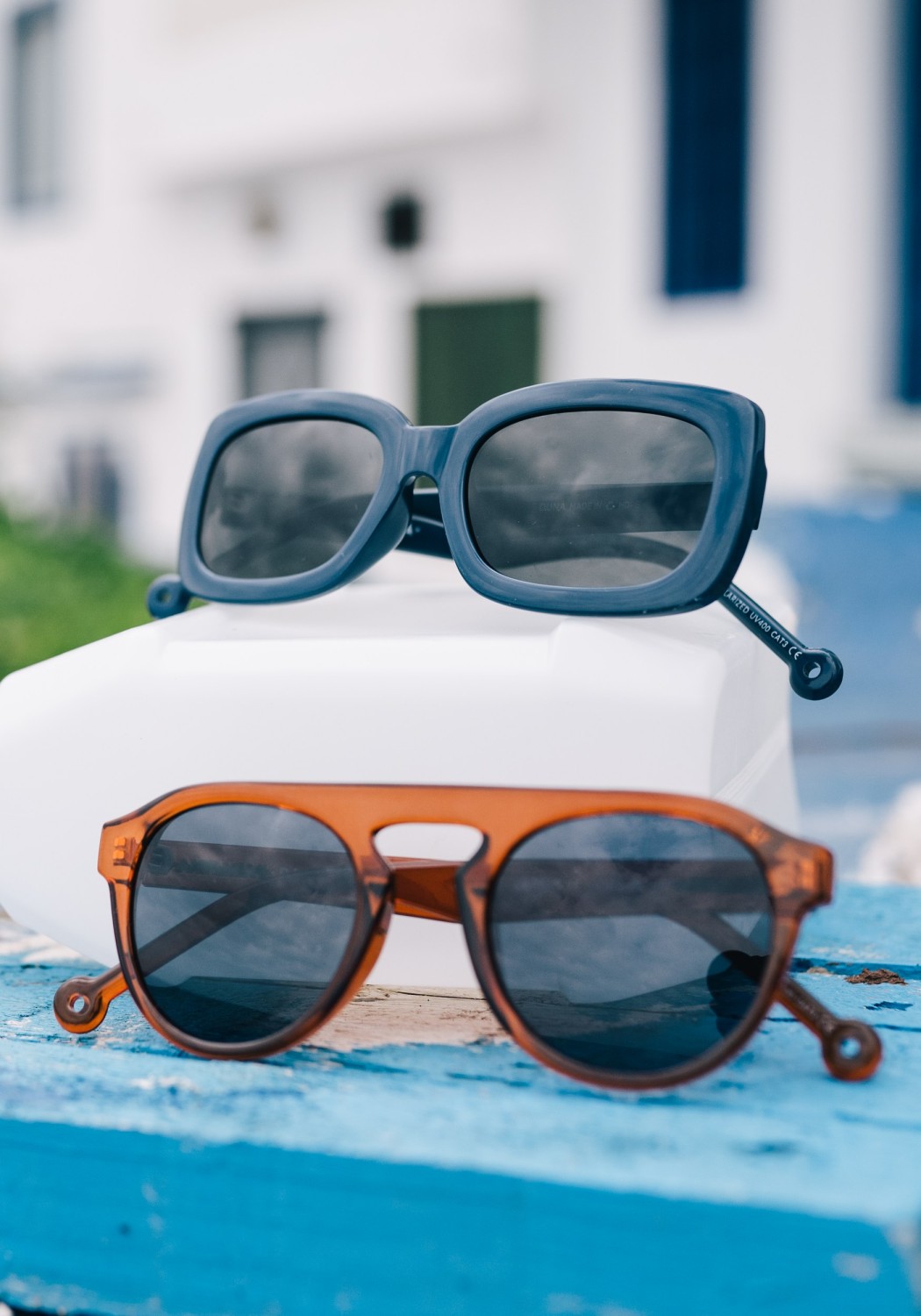Parafina Sonnenbrille Corriente Caramel/Smoke Grey