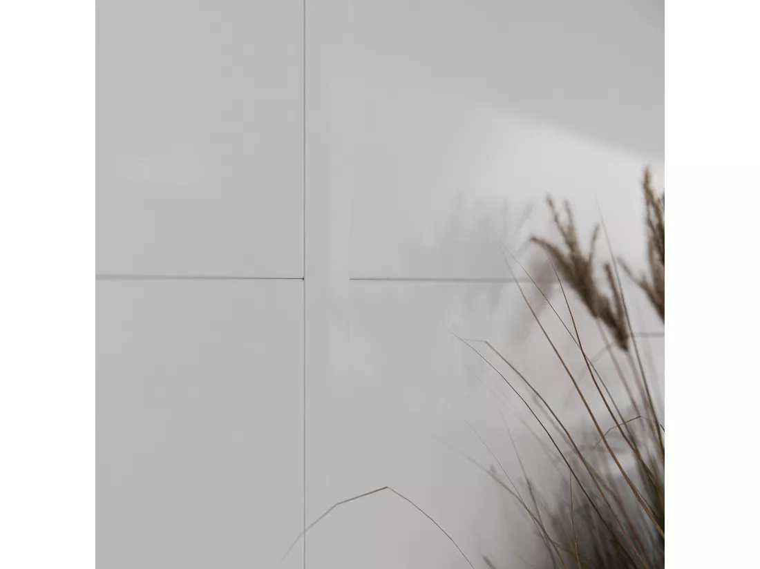 Profil de Jonction PVC Alimentaire 8 mm - Longueur 2.60 m - Blanc
