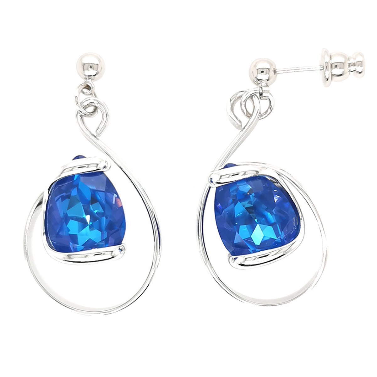 Boucles d'oreilles Andréa Marazzini New DropBlue Delite