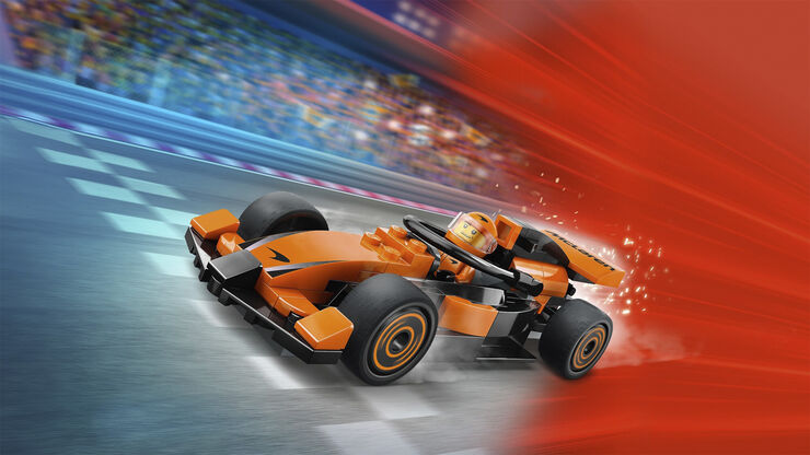 Lego F1-kører med McLaren-racerbil 60442