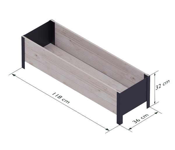 Upyard Holz-Pflanzkasten ModernBox, ca.