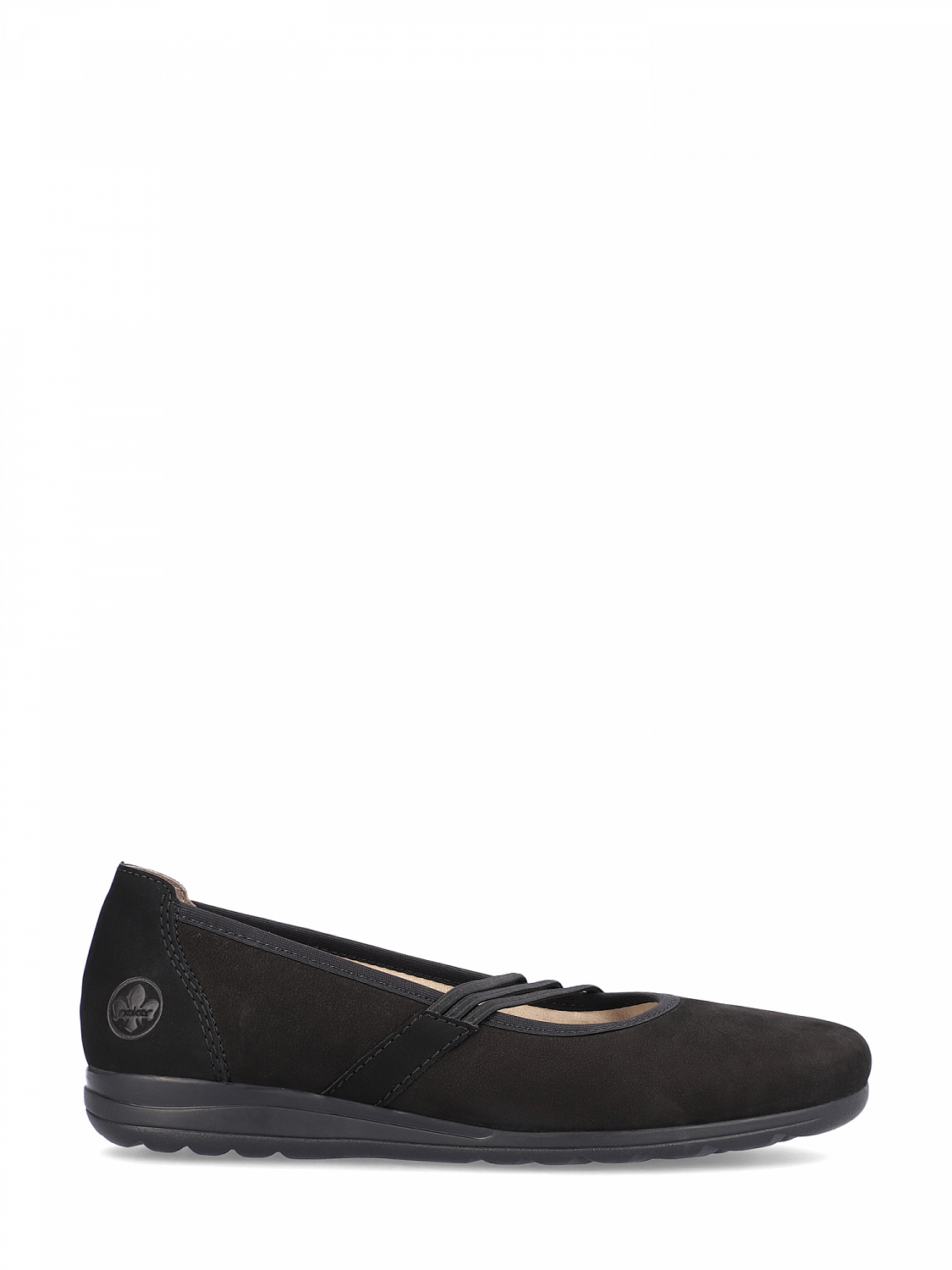 Rieker Suede Comfort Ballerina