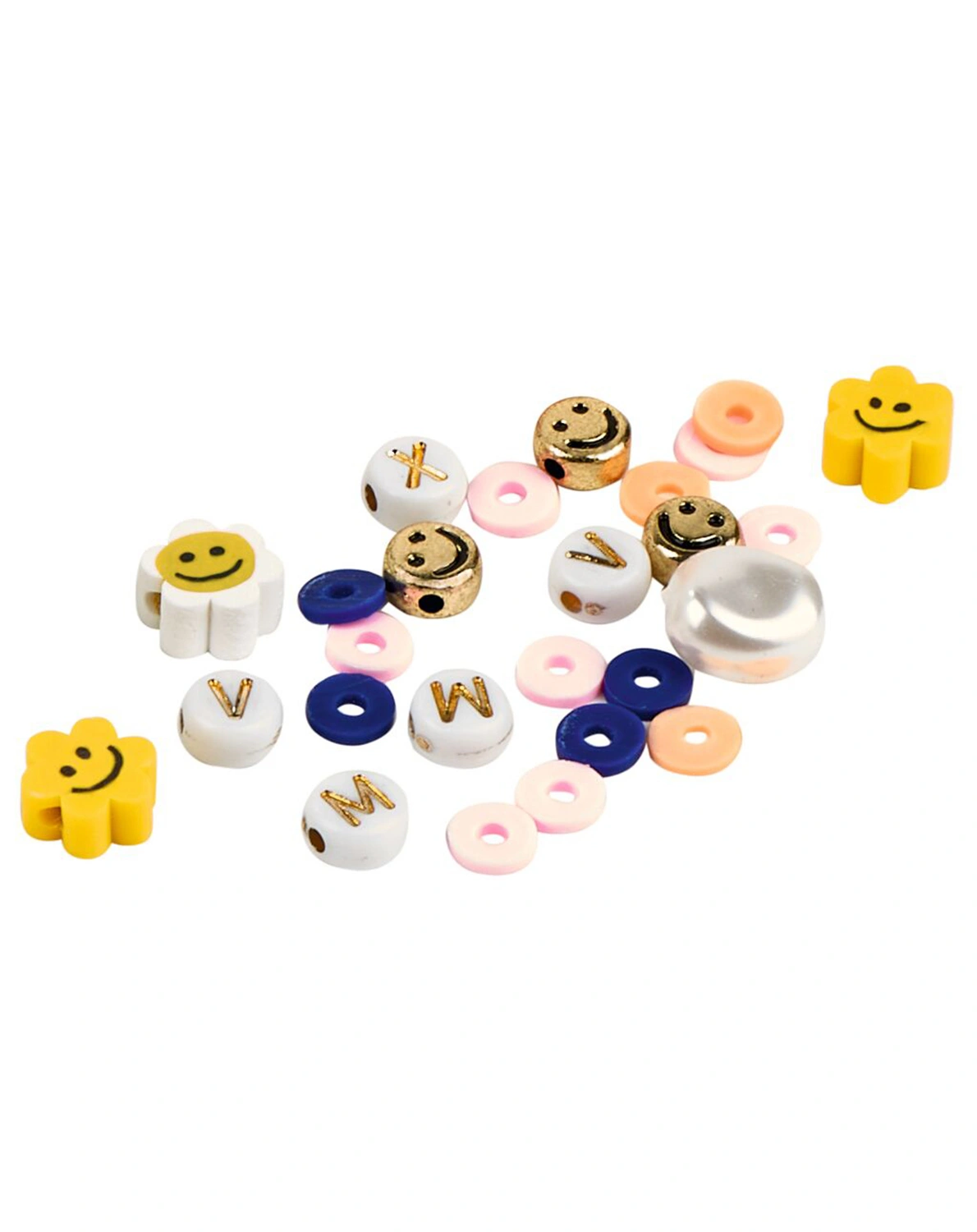 Perlenset SMILE in bunt