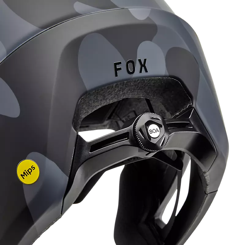 FOX Dropframe Pro Hjelm Sort/Camo