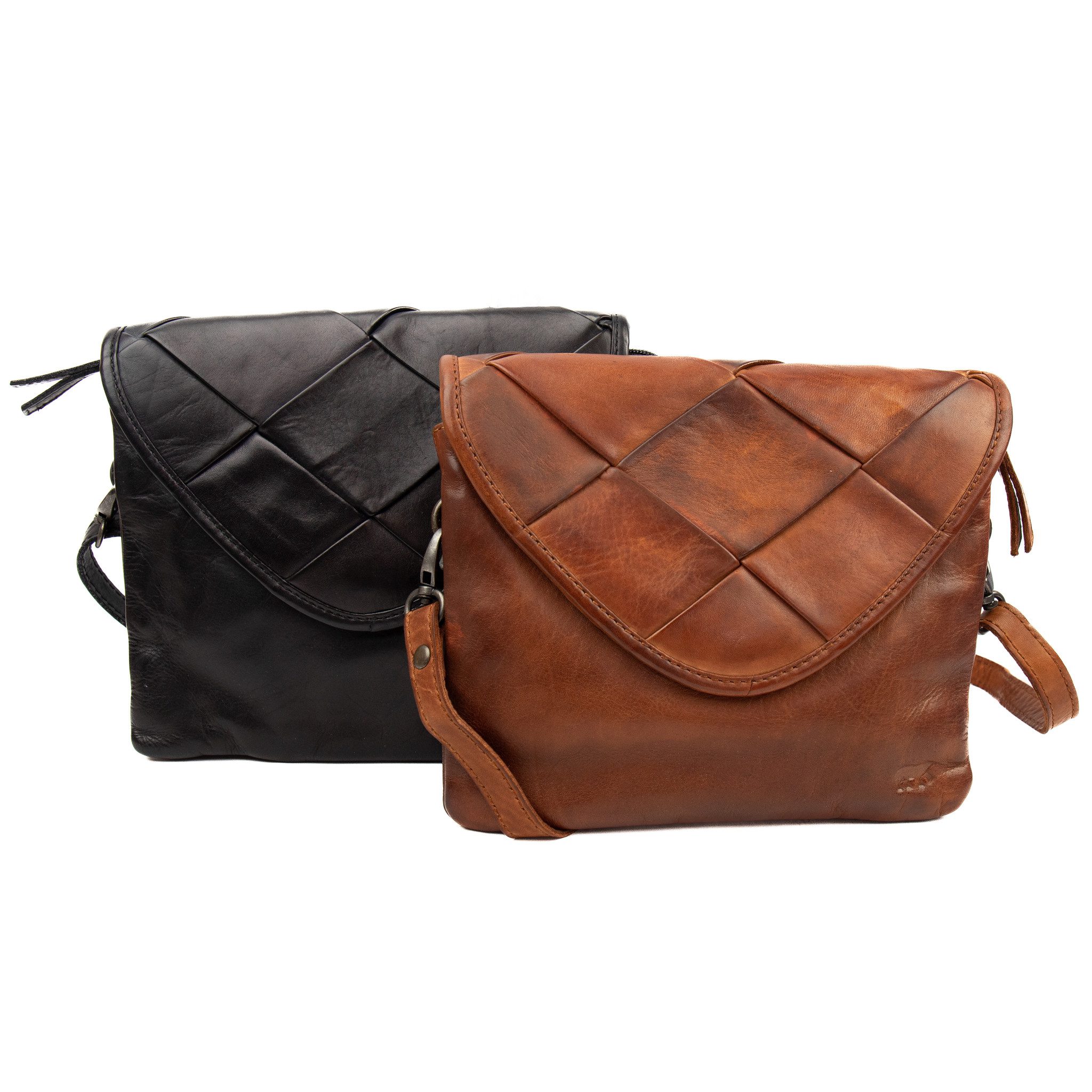 Bear Design Cow Lavato Enveloptasje Mimi Cognac CL42381