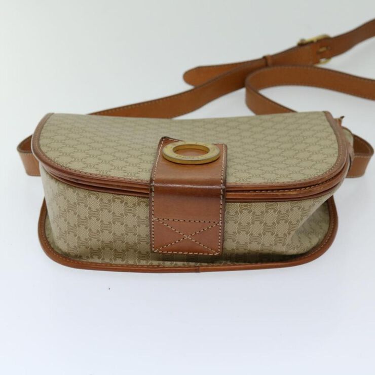Celine Vintage Celine Crossbody Bag Beige