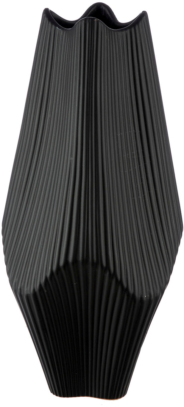 GILDE Tischvase »Vase Lamellen H. 30 cm«