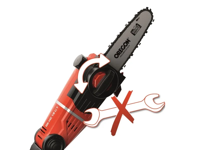 Einhell Einhell GE-HC 18 Li T akku multiklippersæt 2i1 18V/3,0Ah batteri og lader