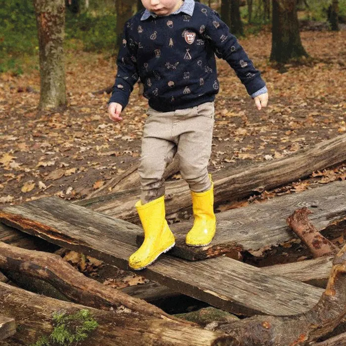 Shoesme Regenlaarzen + Fleecesokken Junior