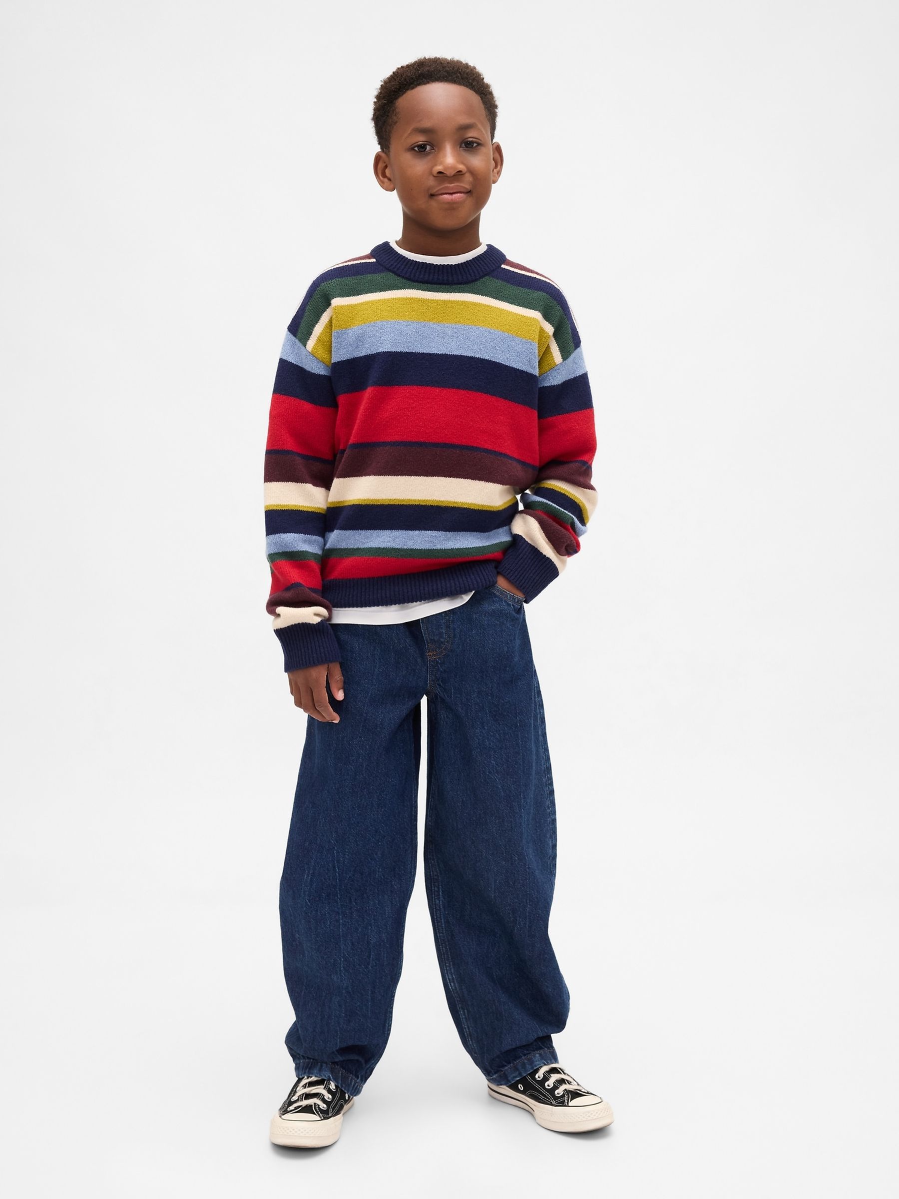 Gap CashSoft Relaxed Crew Neck Jumper (4-13yrs) (4-13yrs)