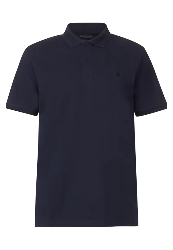 Piquée Poloshirt - eclipse blue